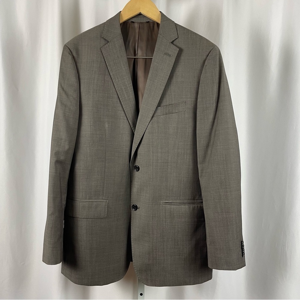 Marc Anthony Wool 42R 2 Button Blazer Career Professional Office Business